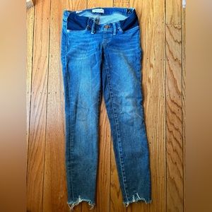 Madewell Skinny Maternity Jeans size 26